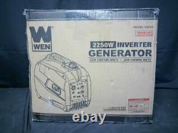Wen 56225i 2250-Watt Gas Powered Portable Inverter Generator with Fuel Shut-Off