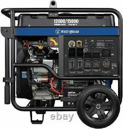 Westinghouse 15,000-W Portable RV Ready Gas Powered Generator with Remote Start