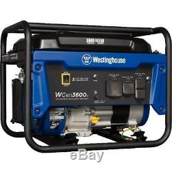 Westinghouse 4650W Quiet Portable Gas Powered RV Ready Generator Home RV Camping
