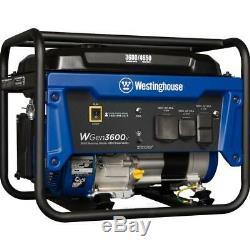 Westinghouse 4,650-W Quiet Portable RV Ready Gas Powered Generator Home Camping
