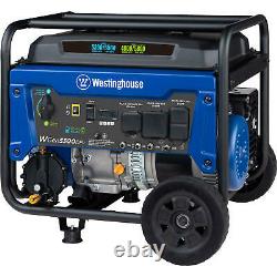 Westinghouse 6,600-Watt Portable Hybrid RV Ready Dual Fuel Gas Powered Generator