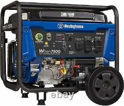 Westinghouse 9,500-W Portable Gas Generator with Remote Start & 25 FT Power Cord