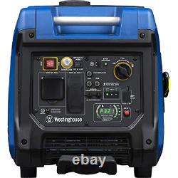 Westinghouse iGen4500 Super Quiet Portable Inverter Gas Powered, Blue/Black