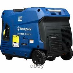 Westinghouse iGen4500 Super Quiet Portable Inverter Gas Powered, Blue/Black