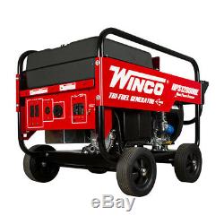 Winco HPS12000HE Home Power Series Portable Generator 12000 Watt Honda Gas 120V