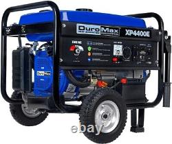 XP4400E Gas Powered Portable Generator-4400 Watt Electric Start-Blue/Black