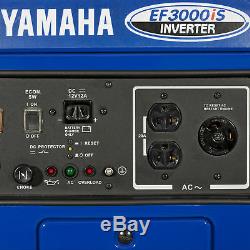 Yamaha EF3000iS 3,000 Watt Gas Powered Portable RV Power Inverter Generator