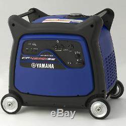 Yamaha EF4500iSE 4,500 Watt Electric Start Gas Power Portable Inverter Generator