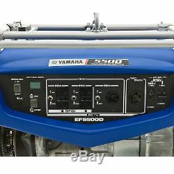 Yamaha EF5500D 4500 Watt Gas Powered Professional RV Backup Portable Generator