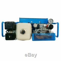 100l / Min 5.5hp Gas Powered Air Compresseur Essence Scuba Paintball Réservoirs Recharge