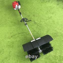 52cc Outil De Nettoyage De L'allée À Gaz Portatif Sweeper Broom Turf Lawns 1.7kw Us