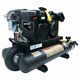 9 Gal. 6.5 Hp Gas-powered Double Stack Portable Compresseur D'air Horizontale 125 Psi