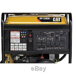 Cat Rp12000e 12000 Watt Exécution / 15000w Démarrage Gaz Powered Portable Generator