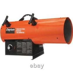 Dayton 3ve56 Chauffe-gaz Portable Torpedo, Gaz Naturel, 150 000 Btuh, 435 Cfm
