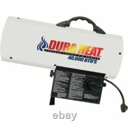 Duraheat Gfa40 40 000 Btu Propane(lp) Air Heater Forcé 1000sqft Zone De Couverture