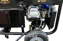 Duromax 4400-w Générateur Hybride Portable Bicarburant Gaz Alimenté Avec Démarrage Électrique