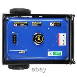 Duromax 4.400 Watts Gaz Portable Alimenté Générateur Avec Roue Kit Accueil Rv Camping