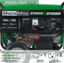 Duromax Xp4850eh Générateur-4850 Watt Gaz Ou Propane Alimenté Pickup Pasadena MD