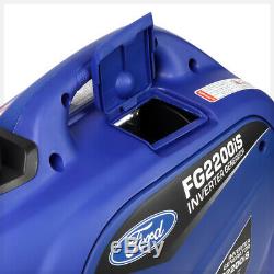 Ford 2200 Watts Gas Powered Recoil Portable Start Inverter Generator Fg2200is