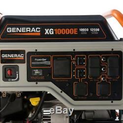 Generac 5802 Xg10000e 10 000 Watt Démarrage Électrique Au Gaz Générateur D'énergie Portable