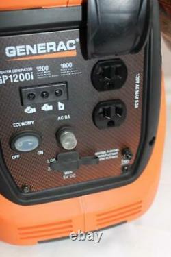 Generac Gp1200i 1200 Watt Gaz Alimenté Générateur D’onduleur Portable Nouveau