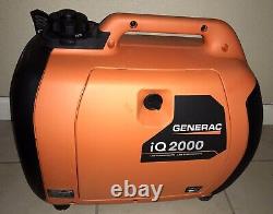 Generac Iq2000 2000 Watt Inverter Générateur Portable Nwob Avecextras