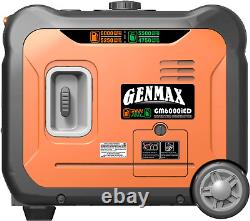 Générateur D'onduleur Portable Genmax, Moteur Propane À Gaz Super Silencieux 6000w