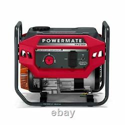 Générateur à essence Powermate PM2000 49ST/CSA P0080900 de 2000 watts 49 ST, rouge, noir