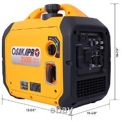 Générateur d'onduleur portable à essence 4 temps OHV de 3500W pour camping et secours RV