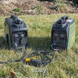 Générateur d'onduleur portable à essence de 1 000 watts pour les sportsmen à domicile et en camping-car