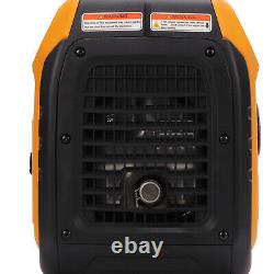 Générateur d'onduleur portable de 3500 watts alimenté au gaz, 58 dB de bruit faible pour sauvegarde à domicile