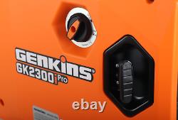 Générateur onduleur Genkins 2300 watts ultra léger ultra silencieux alimenté au gaz