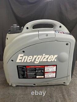 Générateur onduleur à essence portable Energizer eZV2000S - Moteur silencieux 2000W de crête, 1600W de puissance nominale.