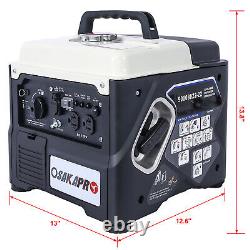 Générateur onduleur portable 1200W 56CC moteur à essence 4 temps OHV utilisation domestique de secours