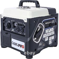 Générateur onduleur portable 1200W 56CC moteur à essence 4 temps OHV utilisation domestique de secours