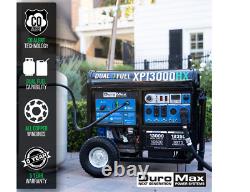 Générateur portable DuroMax XP13000HX 13 000 W à double carburant gaz propane avec alerte CO