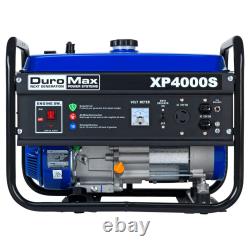 Générateur portable à essence DuroMax XP4000S de 4 000 watts