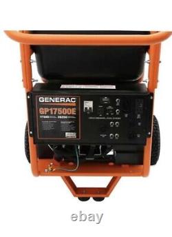 Générateur portable à essence avec démarrage électrique Generac de 17500 watts 5735 Nouveau.