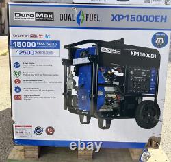 Générateur portable bimode au gaz propane DuroMax XP15000EH de 15 000 watts