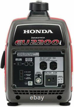 Honda 2200 W-super Silencieux Gaz Portable Powered Inverter Generator Accueil Rv Camping