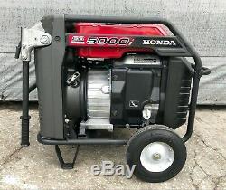 Honda Eb5000i 5000 Watt Silencieux Portable Power Inverter Parallèle Gaz Générateur