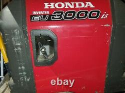 Honda Eu3000is 3000 Watt Portable Onduleur Silencieux Générateur D'énergie À Gaz Parallèle