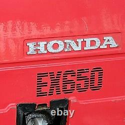 Honda Ex650 Générateur D'onduleur Industriel Alimenté Au Gaz. Excellente Forme