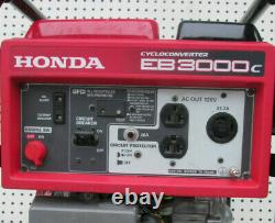 Honda Power Equipment Eb3000c 3000w Générateur Industriel De Gaz Portable