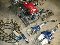 Hurst Jaws Of Life Hydraulic Rescue System Extraction Set Portable Gas Powered