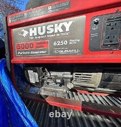 Husky 5000 Courant / 6250 Démarrer Watts Générateur De Gaz Portable (pick Up Seulement)