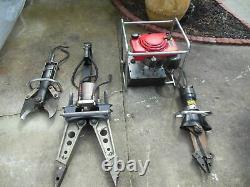 Jaws Of Life Hydraulic Rescue System Extraction Set Portable Gas Powered Honda