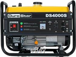 Nouveau Durostar Portable Generator Ds4000s Gas Powered 4000 Watt Rv Camping Veille
