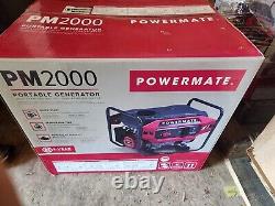Nouveau générateur à essence Powermate Pm2000 49st/csa P0080900 de 2000 watts 49 St