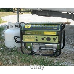 Propane Gas Powered Portable Generator Overload Protection Clean Burning Gpl